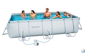 Каркасный бассейн Bestway 56251+фильр-насос 220в (404х201х100см) Каркасный бассейн Bestway 56251+фильр-насос 220в (404х201х100см)