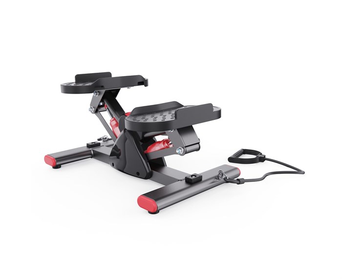 Балансировочный степпер DFC SC-S012E / red с эспандерами - фото 100253