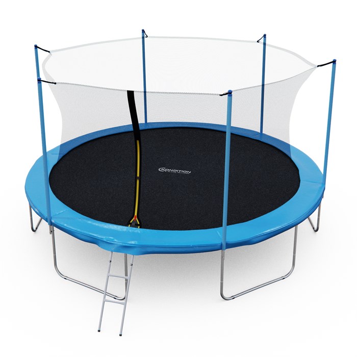 Батут каркасный с сеткой DFC Kondition 15 ft (457 см) с лестницей GB10201-15FT-INNER NET - фото 101901