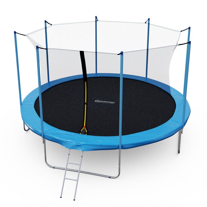 Батут каркасный с сеткой DFC Kondition 14 ft (427 см) с лестницей GB10201-14FT-INNER NET - фото 101926