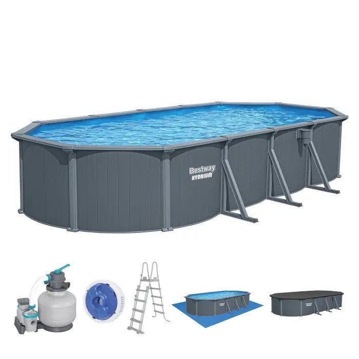 BestWay 561CW Бассейн со стальными стенками Hydrium 730х360x130см - фото 101979