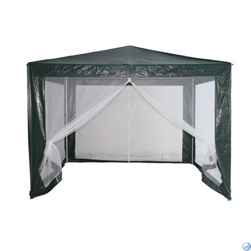 Тент-шатер с москитной сеткой GK-001B (3х3/2,4х2,4 м)