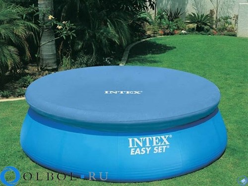 Тент для бассейна с верхним надувным кольцом (244 см) Intex 58939