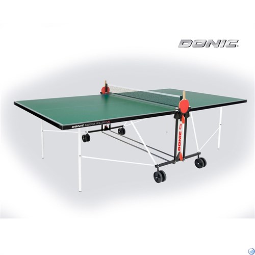 Теннисный стол DonicIndoor Roller FUN зеленый 230235-G - фото 54819