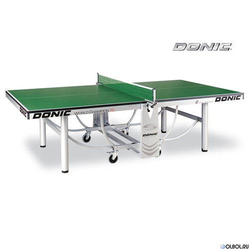 Теннисный стол DONIC WORLD CHAMPION TC GREEN (без сетки) 400240-G - фото 58284