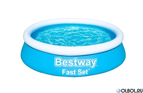 Надувной бассейн Bestway Fast Set 57392 (183х51) - фото 61776