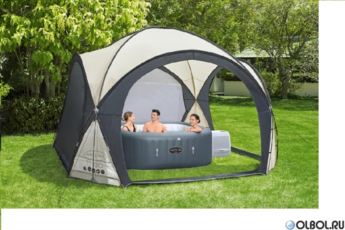 Купольный шатер для СПА-бассейнов Bestway 60305 (390х390х255см)