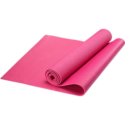 Коврик для йоги, PVC, 173x61x0,8 см (розовый) HKEM112-08-PINK - фото 67805