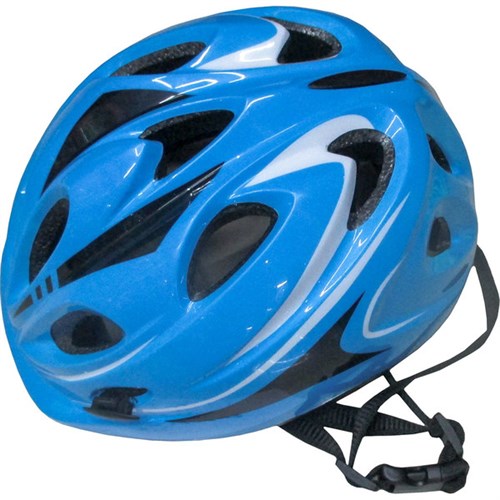 Шлем велосипедный JR (голубой) F18477  - фото 67904