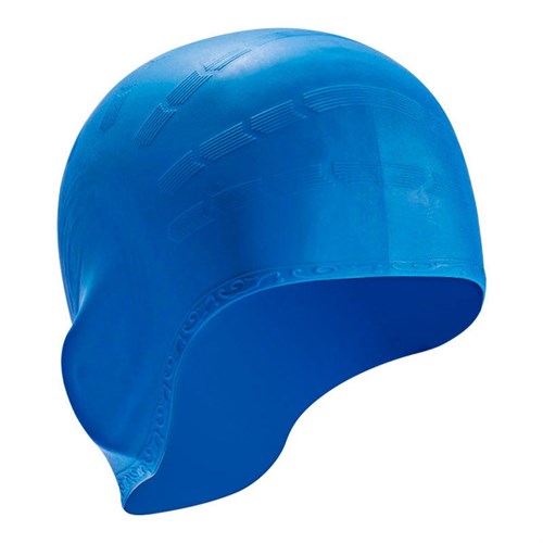 Шапочка для плавания силиконовая (Синий) B31514-1 - фото 68596