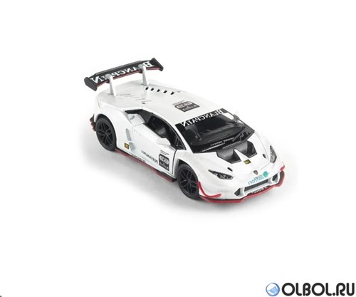 Машинка металлическая Kinsmart 1:36 Lamborghini Huracan LP620-2 Super Trofeo 5389DKT