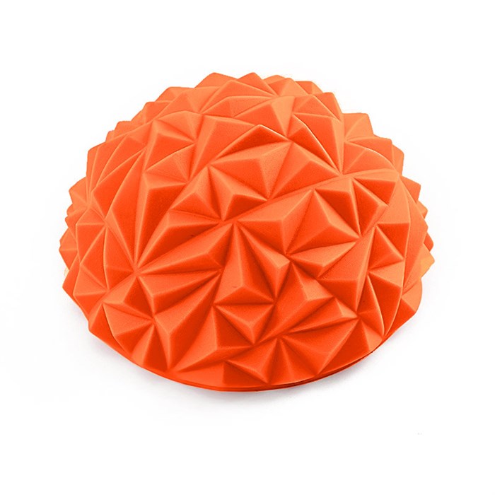 Полусфера массажная круглая надувная (оранжевый) (ПВХ) d-16,5см C33512-7 - фото 76529