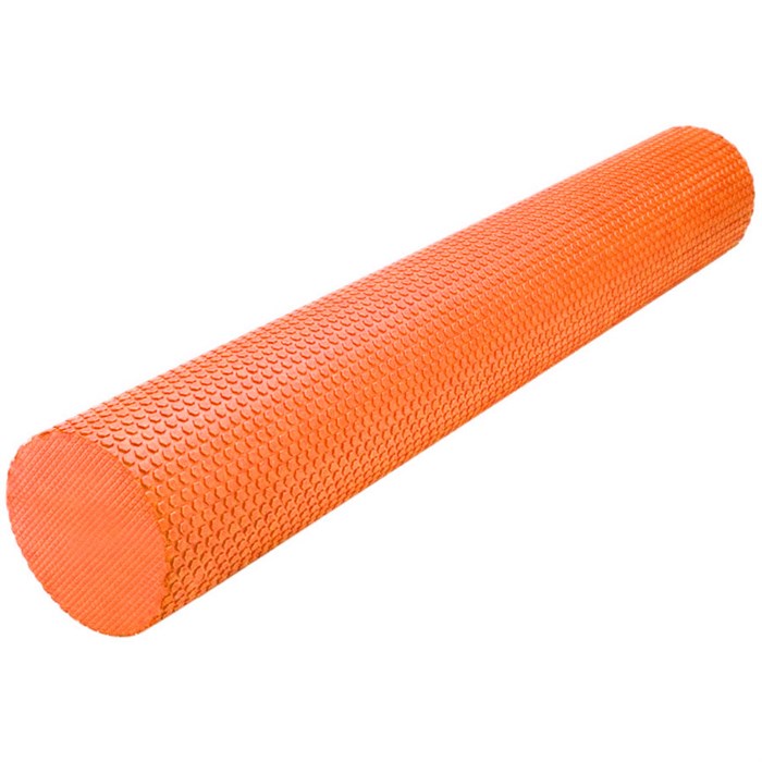 B31603-9 Ролик массажный для йоги (оранжевый) 90х15см. - фото 76585