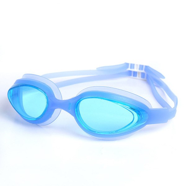 Очки для плавания взрослые (голубые) E36864-0 - фото 80048