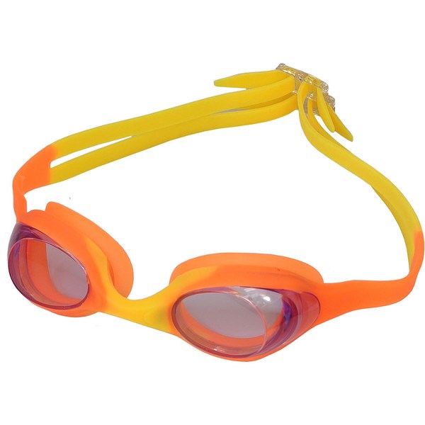 Очки для плавания юниорские (желто/оранжевые) E36866-11 - фото 80087