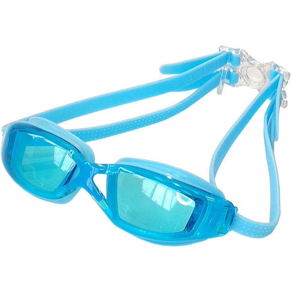 Очки для плавания взрослые (голубые) E36871-0 - фото 80126