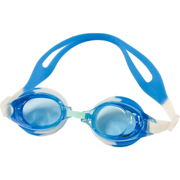 Очки для плавания (бело/голубые) E36884 - фото 80154