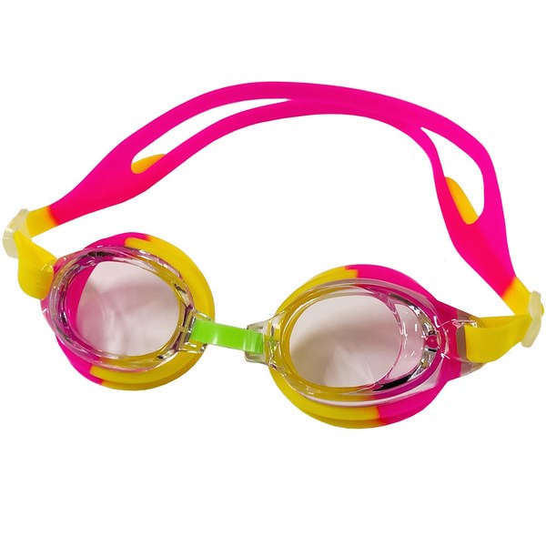 Очки для плавания (желто/розовые) E36884 - фото 80160