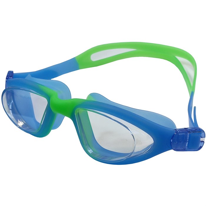 E39678 Очки для плавания взрослые (сине/зеленые) - фото 80255
