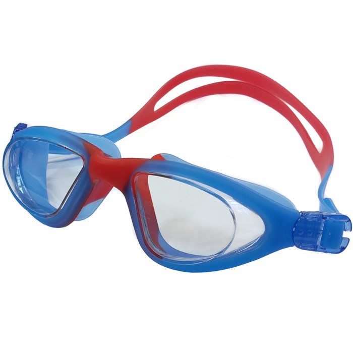 E39679 Очки для плавания взрослые (сине/красные) - фото 80257