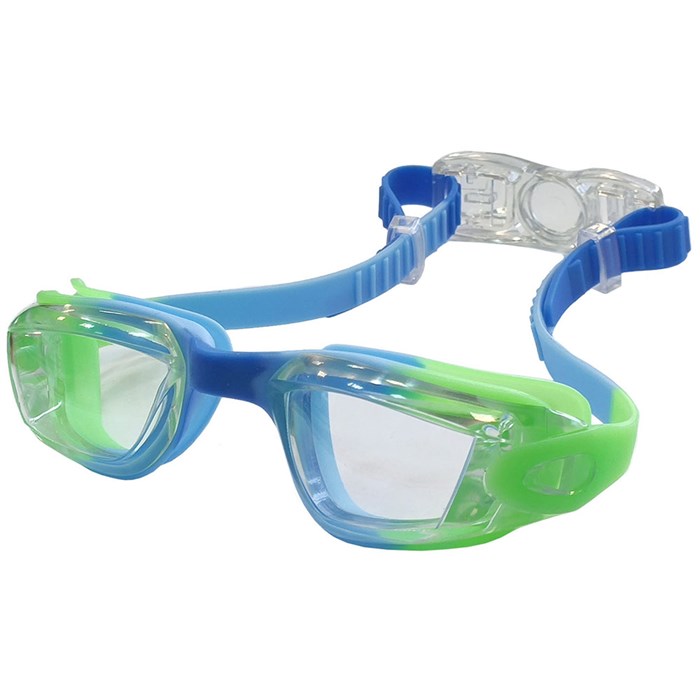 E39680 Очки для плавания детские (сине/зеленые) - фото 80260