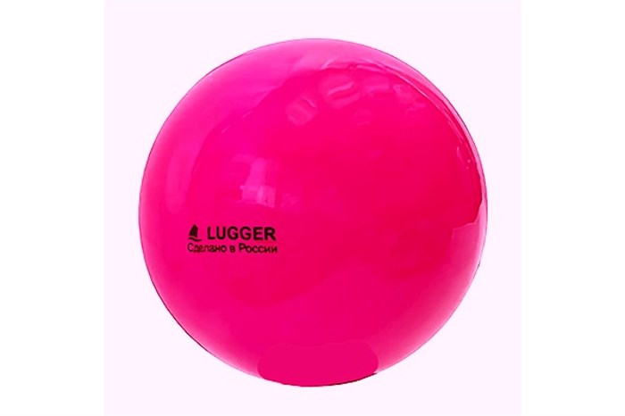 Мяч для художественной гимнастики однотонный, d=15 см (розовый) - фото 87478