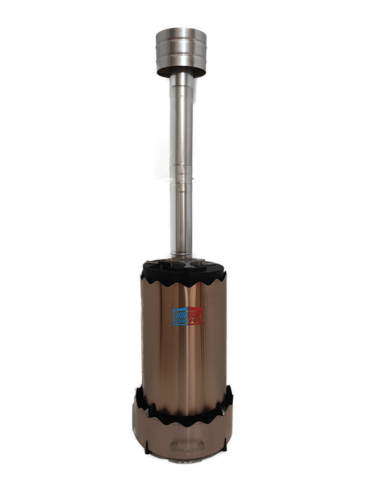 Водонагреватель для бассейна Termopool / Термопул Volcano Pro 30 Bronze (мощность 35 кВт., спираль 25 метров, 16 витков, 88кг) - фото 96427