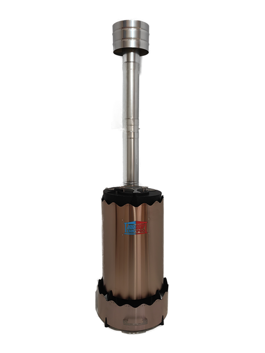 Водонагреватель для бассейна Termopool / Термопул Volcano Pro 50 Bronze (мощность 55 кВт. спираль 37 метров, 24 витка, 108 кг) - фото 96452
