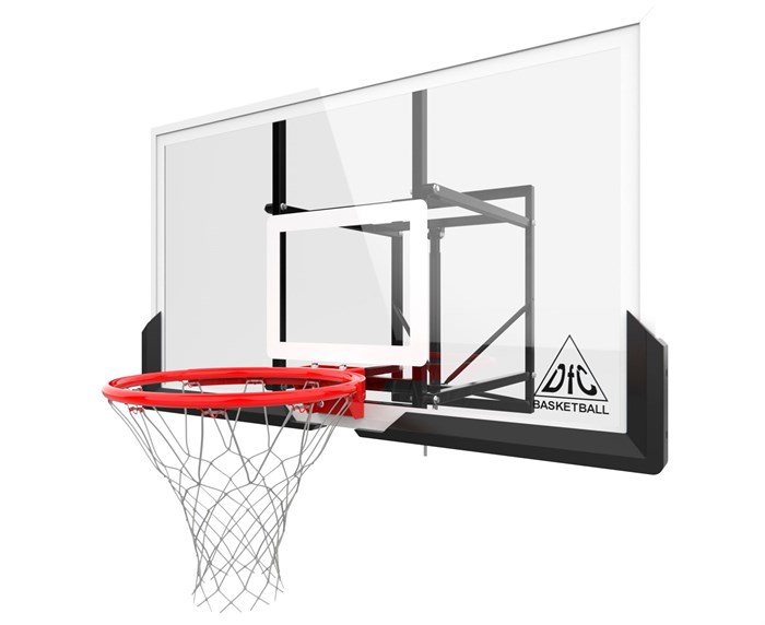 Баскетбольный щит DFC 136x80см поликарбонат BOARD54P - фото 97043
