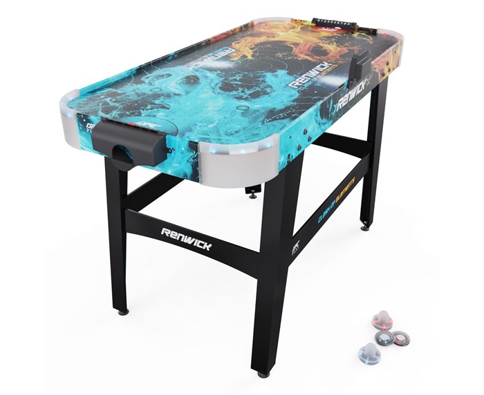 Игровой стол - аэрохоккей DFC RENWICK 54" LED 137 х 69 см AT-200 - фото 97843