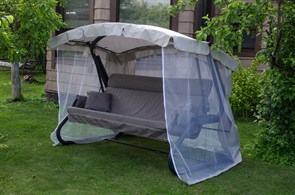 {{photo.Alt || photo.Description || 'Качели садовые Империя антрацид-антрацид (труба 63,5мм) (257х145х185) / Цвет 626'}}