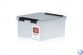 Ящик пластиковый с крышкой "RoxBox" 2,5 л, прозрачный 210х170х105см