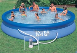 Надувной бассейн Intex 28158 +фильтр насос (457х84) Надувной бассейн Intex 28158 +фильтр насос (457х84)