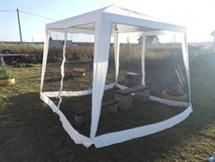 Тент-шатер с москитной сеткой GK-001С (3х3/2,4х2,4м)