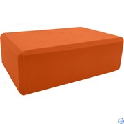 Йога блок полумягкий (оранжевый) 223х150х76мм., из вспененного ЭВА (A25573) BE100-6 