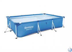 Прямоугольный каркасный бассейн Bestway 56404 (300х201х66) Прямоугольный каркасный бассейн Bestway 56404 (300х201х66)