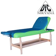 Массажный стационарный стол DFC NIRVANA, SUPERIOR2, дерев. ножки, 2 секции, цвет бирюз.с зелен. TS200 Массажный стационарный стол DFC NIRVANA, SUPERIOR2, дерев. ножки, 2 секции, цвет бирюз.с зелен. TS200