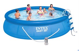 Надувной бассейн для дачи 457х107см Intex 54908