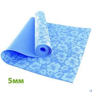 Коврик для йоги 5 мм-Голубой HKEM113-05-BLUE 
