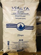 Соль таблетированная VIALTA (PREMIUM quality) 25кг 99.5-99.8%