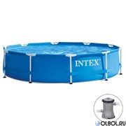 Каркасный бассейн Intex 28202 + фильтр-насос (305х76см)