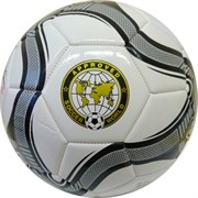 Мяч футбольный "MK-307" (белый), PVC 2.3, 340 гр, машинная сшивка R18026-4 