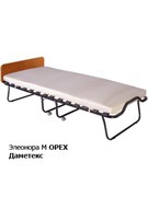 Раскладушка Даметекс Элеонора-М орех (200x90x43см) Раскладушка Даметекс Элеонора-М орех (200x90x43см)