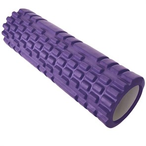 B33114-2 Ролик для йоги (фиолетовый) 44х14см ЭВА/АБС