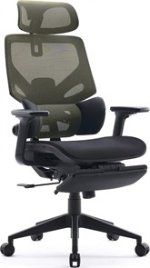 {{photo.Alt || photo.Description || 'Кресло Cactus CS-CHR-MC01-LGNBK салатовый сиденье черный сетка/ткань с подголов. крестов. пластик подст.для ног'}}
