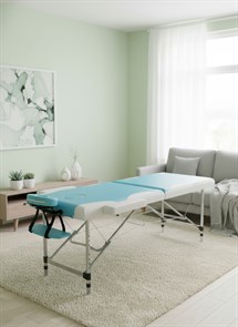 {{photo.Alt || photo.Description || 'Массажный стол DFC NIRVANA Elegant DELUXE, цвет голубой с бежевым TS2010_TB2 / 186х70х84 см'}}