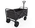 Тележка для кемпинга, дачи и сада DFC с черными колесами, до 125 кг SQ-WT02 - фото 101094