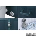 Bestway 6001D /Надувная джакузи-СПА бассейн Miami EnergySense AirJet 6 Dark Blue / Ø 196x66 см - фото 101299