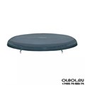 Bestway 6001D /Надувная джакузи-СПА бассейн Miami EnergySense AirJet 6 Dark Blue / Ø 196x66 см - фото 101303
