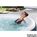 Bestway 6001D /Надувная джакузи-СПА бассейн Miami EnergySense AirJet 6 Dark Blue / Ø 196x66 см - фото 101322